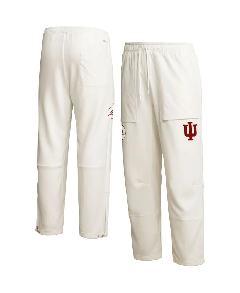 Men's adidas Cream Indiana Hoosiers Aeroready Pants