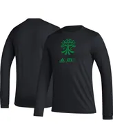 Men's adidas Black Austin Fc Icon Long Sleeve T-shirt