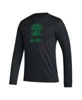 Men's adidas Black Austin Fc Icon Long Sleeve T-shirt