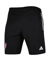 Men's adidas Black St. Louis City Sc 2023 On-Field Aeroready Training Shorts