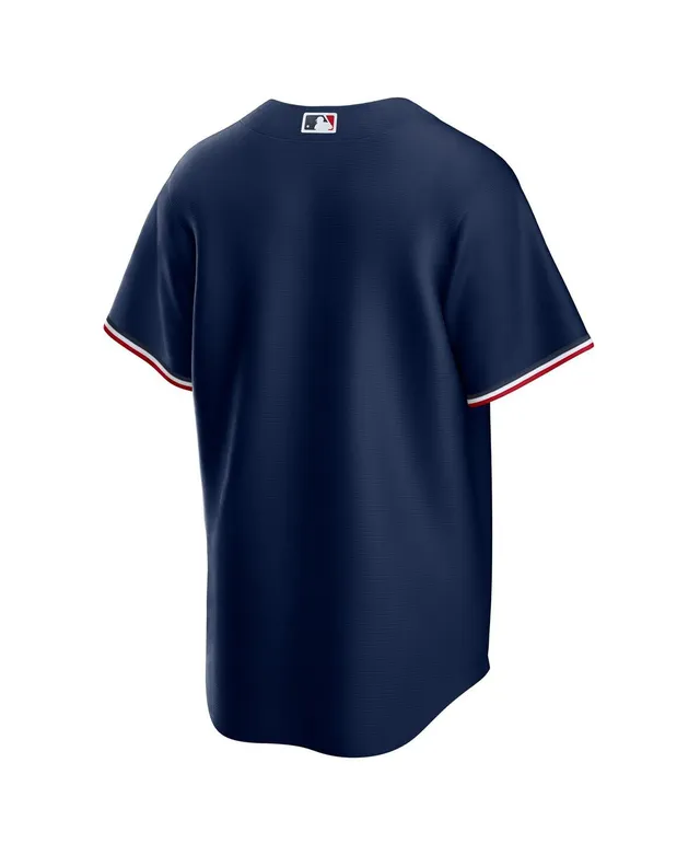 Men's Nike Jorge Polanco Navy Minnesota Twins Alternate Replica