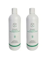 JoJo Modern Pets Dr. Theo's Dog Shampoo - Oatmeal, Cucumber & Aloe - 16 oz (2-Pack)