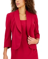 Le Suit Women's Shawl-Collar Jacket & Sheath Dress