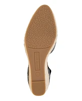 Gentle Souls Women's Orya Wedge Pointy Toe Espadrille Sandals