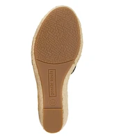 Gentle Souls Women's Charli X Band Wedge Espadrille Sandals