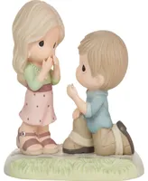 Precious Moments 222007 Will You Be Mine Bisque Porcelain Figurine