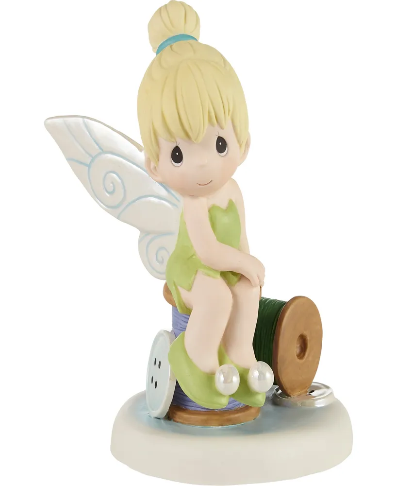 Precious Moments 222029 Wishing You A Pixie Perfect Day Bisque Porcelain Figurine