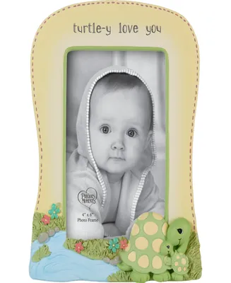 Precious Moments 222402 Turtle-y Love You Resin and Glass Photo Frame
