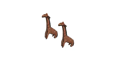 Tuffy Zoo Giraffe, 2-Pack Dog Toys