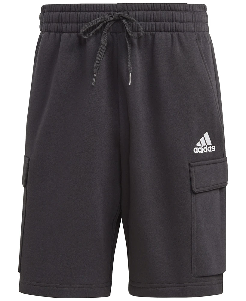 adidas Men's Essentials Fleece Cargo Shorts