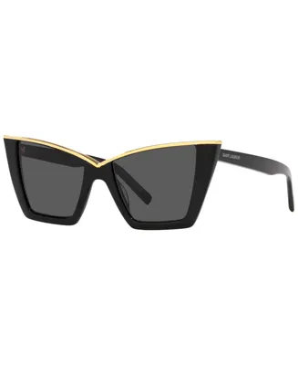 Saint Laurent Women's Sunglasses, Sl 570 - Black, Gold