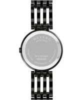 Movado Women's Esperanza Swiss Quartz Black Pvd Watch 28mm