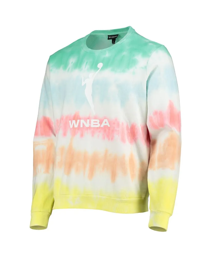 Men's The Wild Collective Wnba Pride Tie-Dye Pullover Sweatshirt