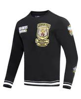 Men's and Women's Pro Standard Black Grambling Tigers 2023 Nba All-Star Game x Hbcu Classic Chenille Pullover Sweatshirt