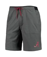 Men's Columbia Heathered Gray Alabama Crimson Tide Twisted Creek Omni-Shield Shorts