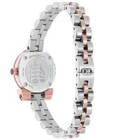 Salvatore Ferragamo Women's Swiss Gancini Two Tone Stainless Steel Bracelet Watch 23mm