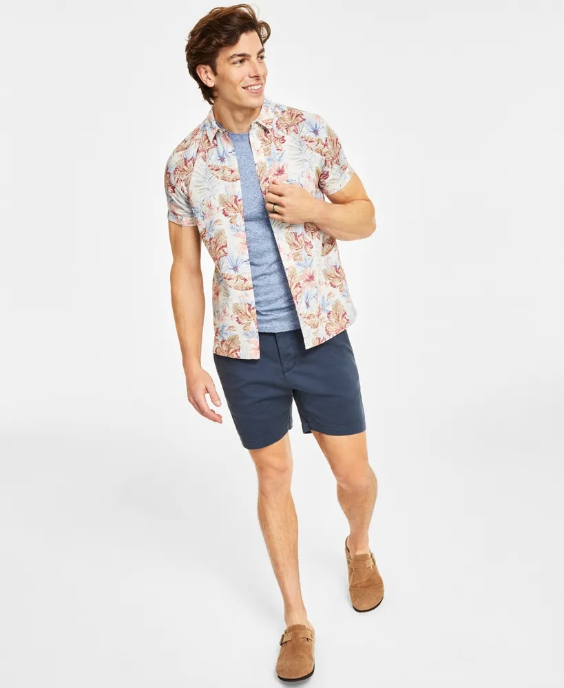 Sun + Stone Men's Regular-Fit Jersey Slub T-Shirt, Created for Macy's