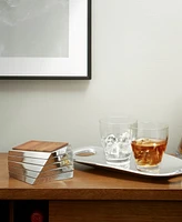 Nambe Twist Set of 6 Coasters