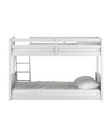 Hillsdale By Living Essentials Wood Capri Twin Over Full Bunk Bed