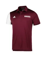 Men's adidas Maroon Texas A&M Aggies Aeroready Polo Shirt