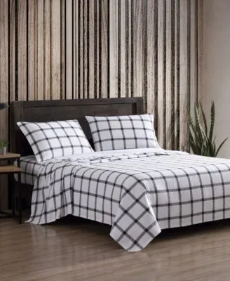 Eddie Bauer Plaid Flannel Sheet Sets