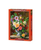Castorland Flowers in a Vase Jigsaw Puzzle Set, 500 Piece