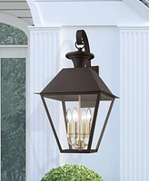 Livex Wentworth 4 Light Outdoor Extra Large Wall Lantern