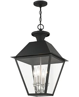 Livex Wentworth 4 Light Outdoor Pendant Lantern