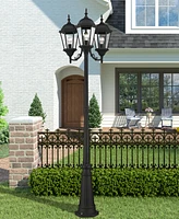 Livex Hamilton3 Light Outdoor Post Light