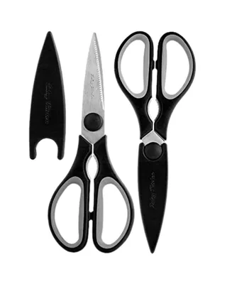 Zulay Kitchen Ultra Sharp Stainless Steel Kitchen Shears With Protective Cover