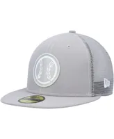 Men's New Era Gray Milwaukee Brewers 2023 On-Field Batting Practice 59FIFTY Fitted Hat