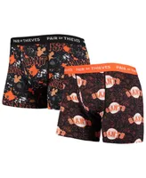 Men's Pair of Thieves Black San Francisco Giants Super Fit 2-Pack Boxer Briefs Set