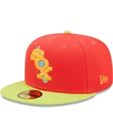 Men's New Era Red and Neon Green Chicago White Sox Lava Highlighter Combo 59FIFTY Fitted Hat