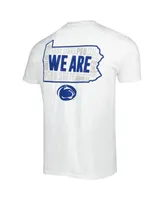 Men's White Penn State Nittany Lions Hyperlocal T-shirt