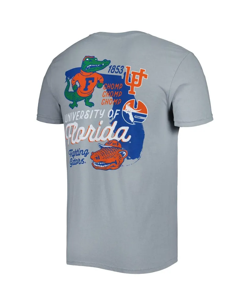 Men's Graphite Florida Gators Vault State Comfort T-shirt