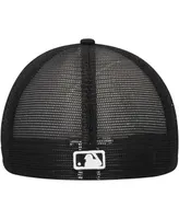 Men's New Era White, Black Miami Marlins 2023 On-Field Batting Practice 59FIFTY Fitted Hat
