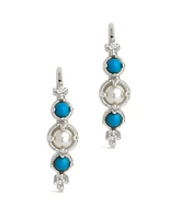 Sterling Forever Indra Drop Earrings