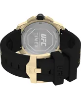 Timex Ufc Men's Quartz Icon Silicone Black Watch