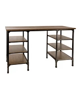 Thurmont Counter Height Writing Desk - 2-Tone Finish