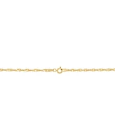 Italian Gold Singapore Link 20" Chain Necklace in 14k Gold