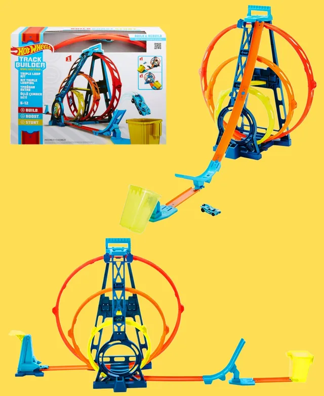 Hot Wheels City Shark Escape Track Set, Multi-Level Playset - Macy's