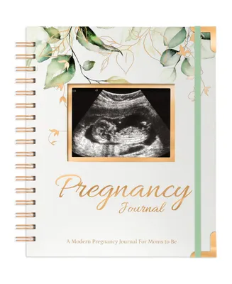 KeaBabies Pregnancy Journal Memory Book: Inspire, 90 Pages Hardcover Book, Journals for First Time Moms