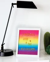 Three Cheers For Girls 3C4G Rainbow Felt Letterboard