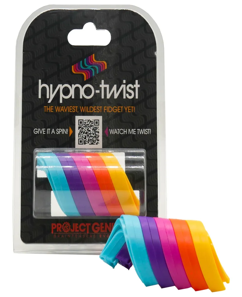 Hypno-Twist Hypnotic Fidget Toy, Glide The Colorful Rings For a Hypnotic Loop That Spins Again And Again