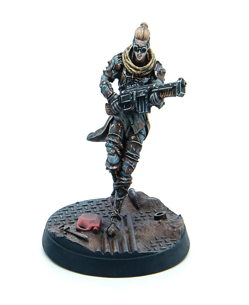 Fallout Wasteland Warfare Raiders the Forged 6 Unpainted Resin Miniatures