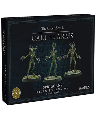The Elder Scrolls Call To Arms Spriggans Expansion 3 Unpainted Resin Miniatures Bases, Roleplaying Game, Chapter 3 Figures, 32mm Scale Figures, Rpg