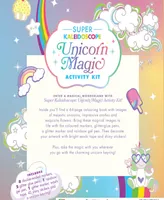 Kaleidoscope Super Unicorn Magic Activity Kit Fantasy Themed Coloring Book With Glitter Stationery And Stickers Unicorn Keyring Arts And Craft Kits Fo