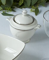 Noritake Platinum Wave Sugar Creamer Set