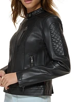 Levi's Women's Faux Leather Biker Jacket