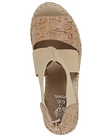 Gc Shoes Women's Tia Strappy Espadrille Wedge Sandals